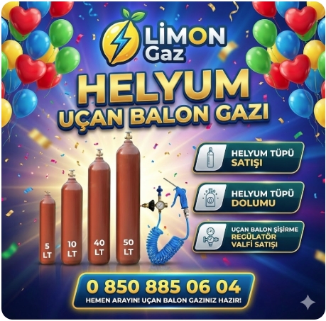 Helyum Tüpü Afiş