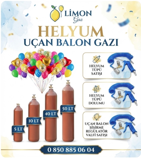 Parti Helyum Gazı Afiş